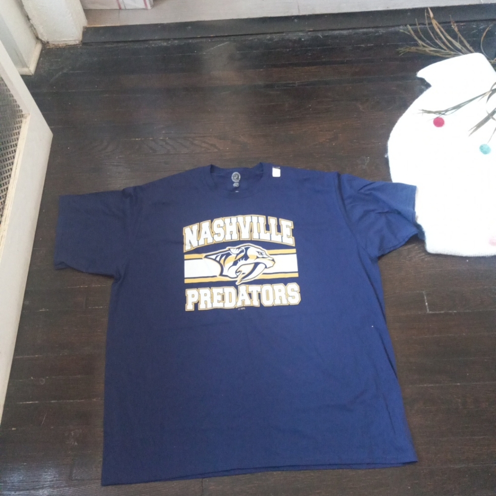 Nhl By Blue 84 Mens Shirt Size 3XL Nashville Predators All Seasons Comfort Cozy